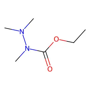 ethyl N-(dimethylamino)-N-methylcarbamate structure