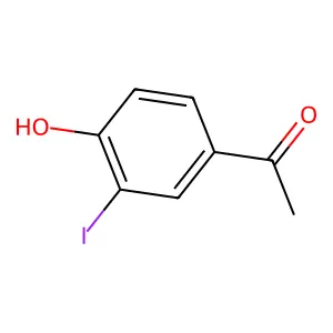 1-(4-Hydroxy-3-iodophenyl)ethanone structure