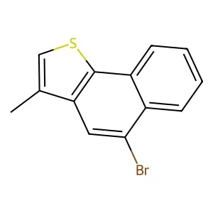 Naphtho[1,2-b]thiophene, 5-bromo-3-methyl- structure