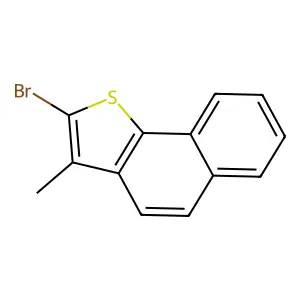 Naphtho[1,2-b]thiophene, 2-bromo-3-methyl- structure
