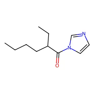 N-2-Ethylhexanoylimidazole structure