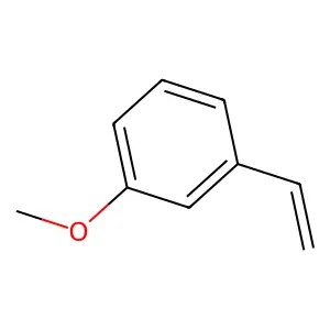 1-Ethenyl-3-methoxybenzene structure
