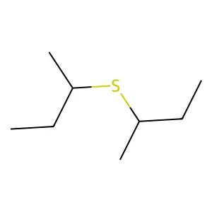Di-sec-butyl sulphide structure