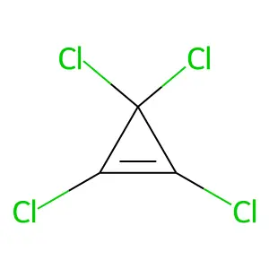 四氯环丙烯 structure