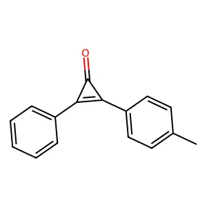 2-(4-Methylphenyl)-3-phenylcycloprop-2-en-1-one structure