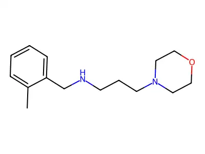 (2-Methyl-benzyl)-(3-morpholin-4-yl-propyl)-amine structure