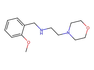 (2-Methoxy-benzyl)-(2-morpholin-4-yl-ethyl)-amine structure