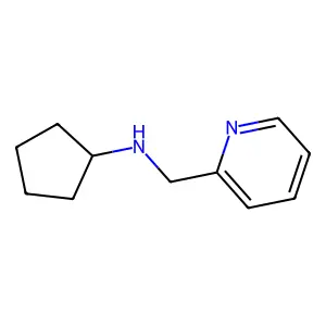 Cyclopentyl-pyridin-2-ylmethyl-amine structure