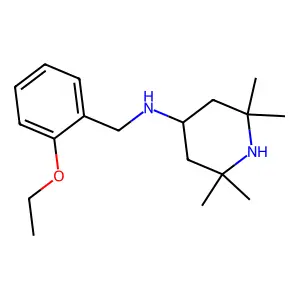 (2-Ethoxy-benzyl)-(2,2,6,6-tetramethyl-piperidin-4-yl)-amine structure