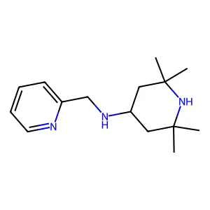 Pyridin-2-ylmethyl-(2,2,6,6-tetramethyl-piperidin-4-yl)-amine structure