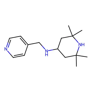 N-(2,2,6,6-Tetramethyl-4-piperidinyl)-4-pyridinemethanamine structure