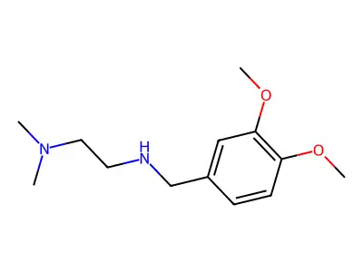 N'-(3,4-Dimethoxy-benzyl)-N,N-dimethyl-ethane-1,2-diamine structure