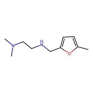 [2-(Dimethylamino)ethyl][(5-methylfuran-2-yl)methyl]amine structure