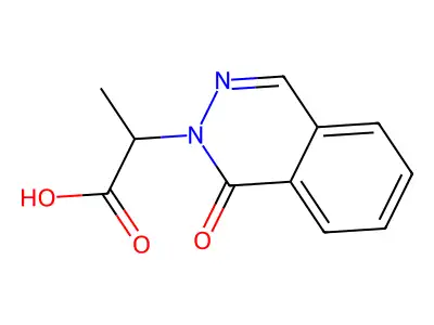 2-(1-Oxo-1H-phthalazin-2-yl)-propionic acid structure