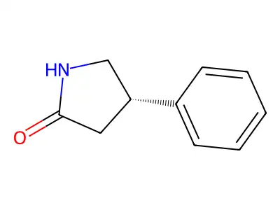 (S)-4-Phenylpyrrolidin-2-one structure