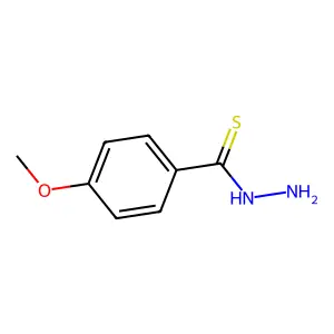4-Methoxybenzothiohydrazide structure