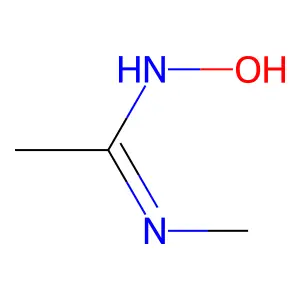 N-羟基-N'-甲基乙脒 structure