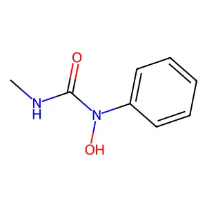N-hydroxy-N'-methyl-N-phenylurea structure