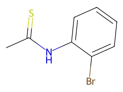 Ethanethioamide,N-(2-bromophenyl)- structure
