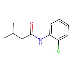 Butanamide, N-(2-chlorophenyl)-3-methyl- structure