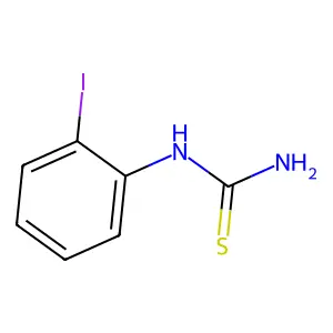 Thiourea, (2-iodophenyl)- structure