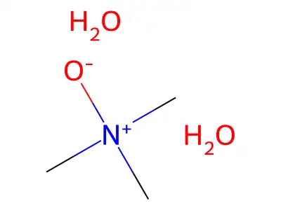 Trimethylamine oxide dihydrate structure