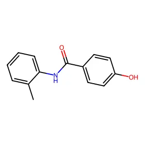4-羟基-N-(2-甲基苯基)苯甲酰胺 structure