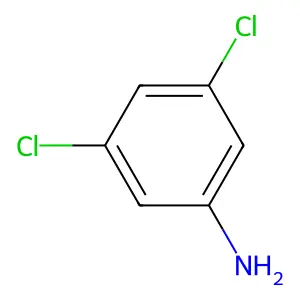 3,5-Dichloroaniline structure