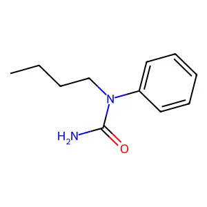 Urea, 1-butyl-1-phenyl- structure