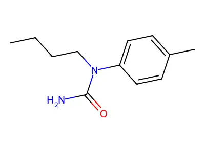 Urea, 1-butyl-1-(p-tolyl)- structure