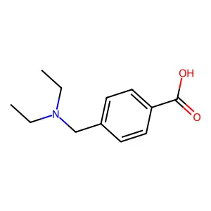 4-[(Diethylamino)methyl]benzoic acid structure