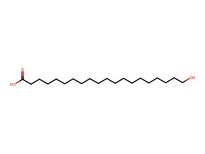 20-Hydroxyicosanoic acid structure