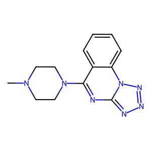 5-(4-Methylpiperazin-1-yl)tetrazolo[1,5-a]quinazoline structure