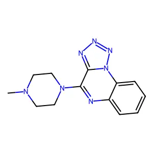 4-(4-Methylpiperazin-1-yl)tetrazolo[1,5-a]quinoxaline structure
