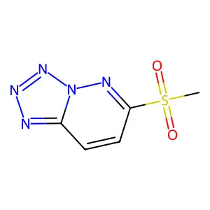 6-(Methanesulfonyl)tetrazolo[1,5-b]pyridazine structure