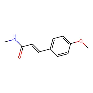 3-(4-Methoxyphenyl)-N-methylprop-2-enamide structure