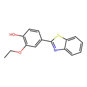 4-(1,3-Benzothiazol-2-yl)-2-ethoxyphenol structure