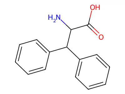 beta-Phenyl-L-phenylalanine structure