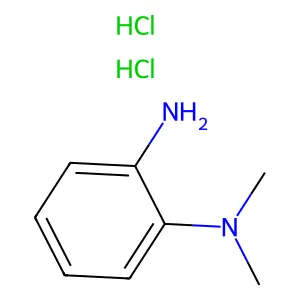 1,2-Benzenediamine, N1,N1-dimethyl-, hydrochloride (1:2) structure