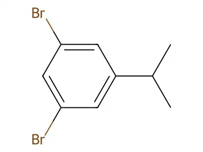 1,3-Dibromo-5-(propan-2-yl)benzene structure