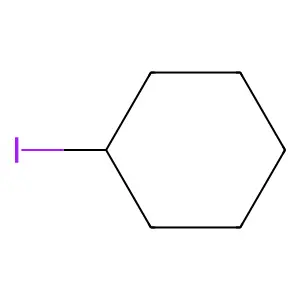 环己基碘 structure