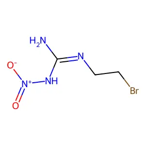 2-(2-Bromoethyl)-1-nitroguanidine structure