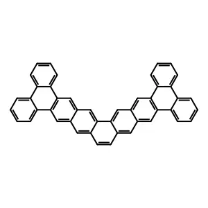 Tetrabenzo(a,c,g,s)heptaphene structure