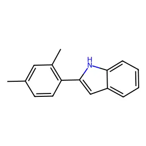 2-(2,4-Dimethylphenyl)-1H-indole structure