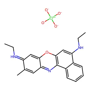 Oxazine 170 perchlorate structure