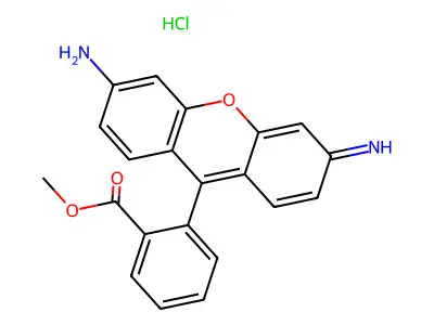 罗丹明123 structure