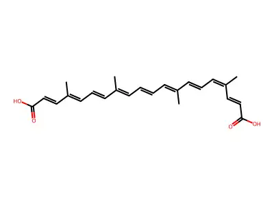 反式降胭脂树素 structure