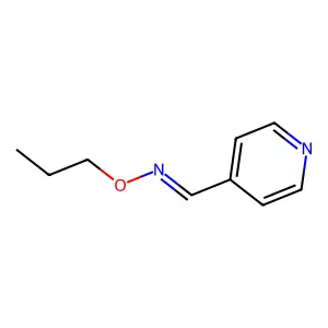 4-吡啶甲醛O-丙基肟 structure