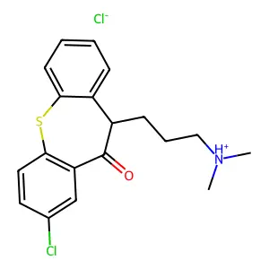 C19H20ClNOS.ClH structure
