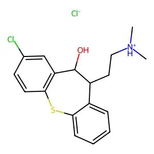 C18H20ClNOS.ClH structure